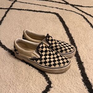 Vans Classic Checkerboard Slip-On Sneaker